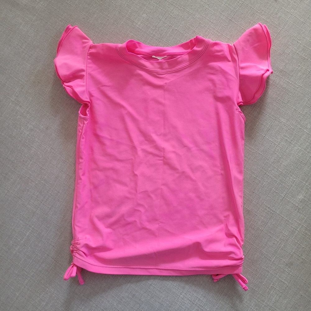 Snapper Rock Pink Rashguard - Picture 2 of 5